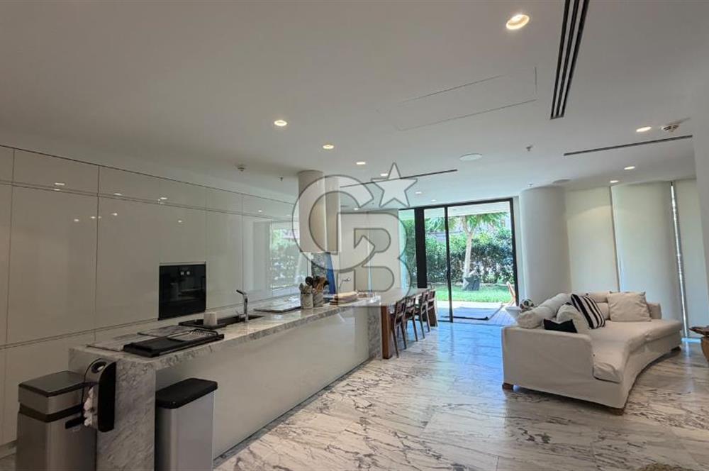 Çeşme Folkart Blu'da Denize Sıfır Bahçeli 3+1 Residence Daire