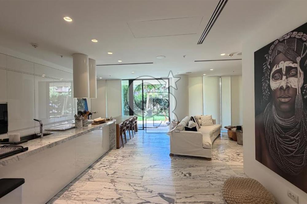 Çeşme Folkart Blu'da Denize Sıfır Bahçeli 3+1 Residence Daire