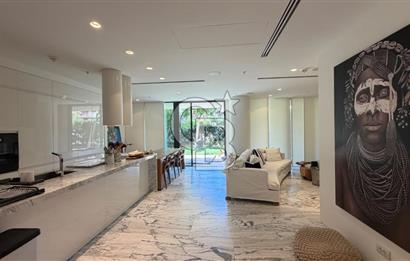 Çeşme Folkart Blu'da Denize Sıfır Bahçeli 3+1 Residence Daire