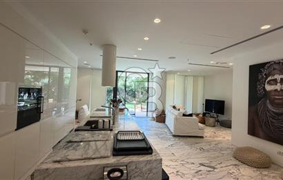 Çeşme Folkart Blu'da Denize Sıfır Bahçeli 3+1 Residence Daire