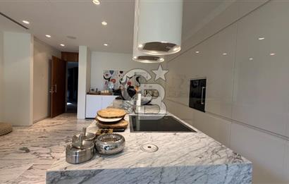 Çeşme Folkart Blu'da Denize Sıfır Bahçeli 3+1 Residence Daire