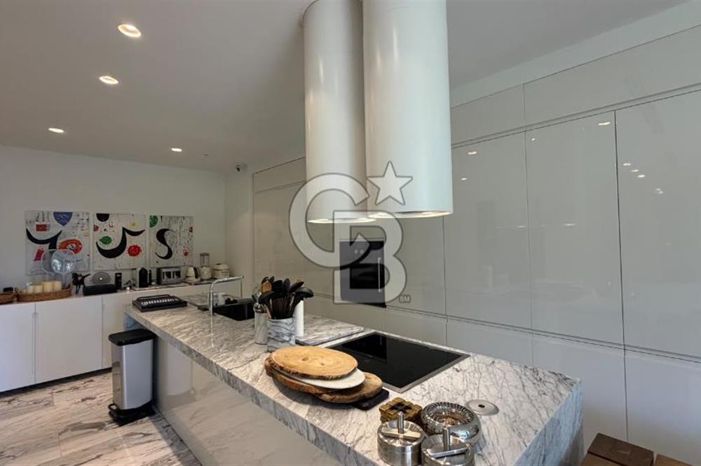Çeşme Folkart Blu'da Denize Sıfır Bahçeli 3+1 Residence Daire