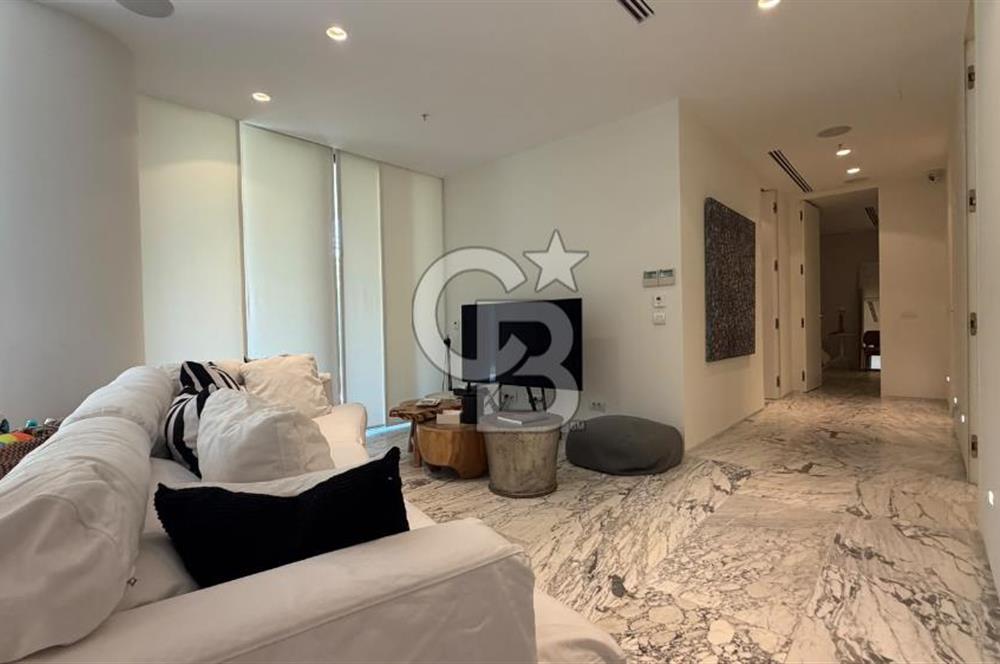Çeşme Folkart Blu'da Denize Sıfır Bahçeli 3+1 Residence Daire