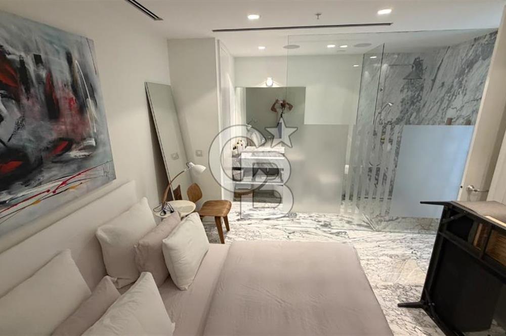 Çeşme Folkart Blu'da Denize Sıfır Bahçeli 3+1 Residence Daire