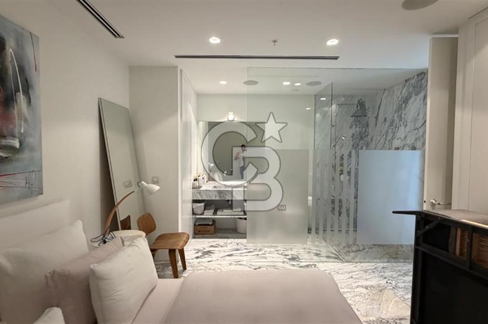 Çeşme Folkart Blu'da Denize Sıfır Bahçeli 3+1 Residence Daire