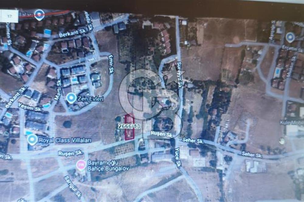 Pirireis Mah. 1030 m2 Arsa İçinde bulunan Müstakil Ev