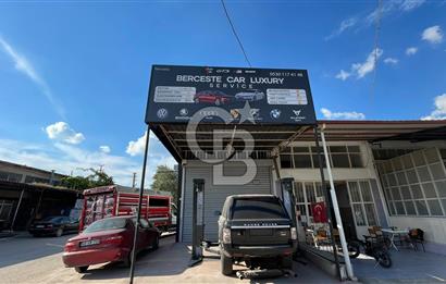MUĞLA MENTEŞE SANAYİ SİTESİ’NDE DEVREN KİRALIK KÖŞE DÜKKÂN | 101 m² + 25 m² ASMA KAT