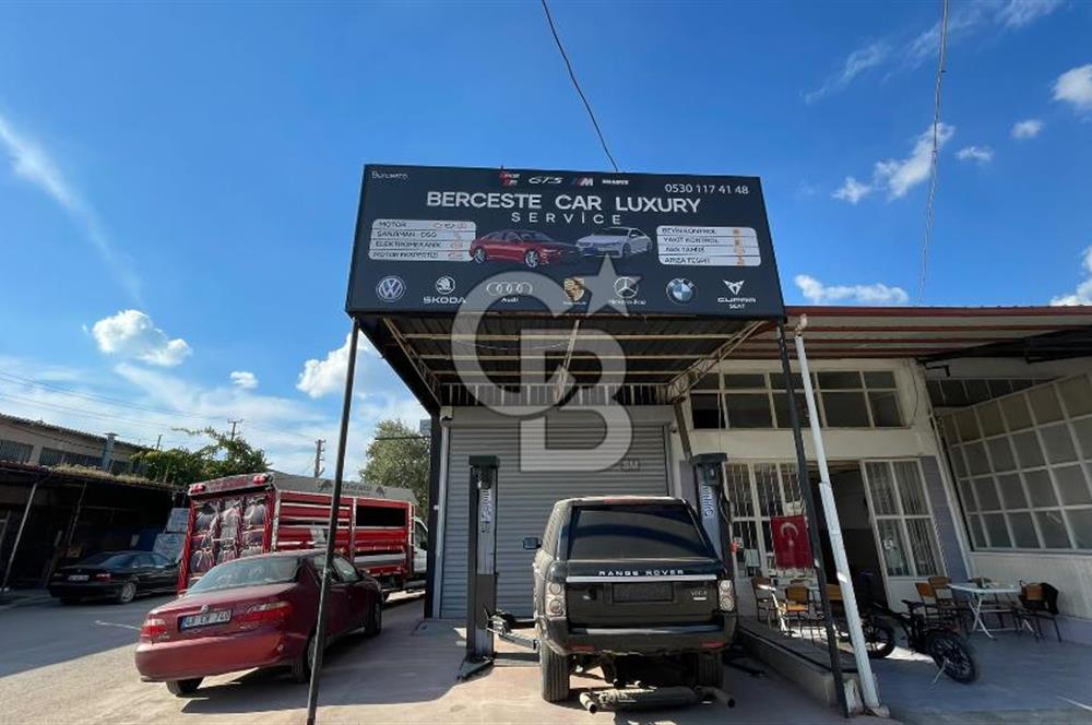 MUĞLA MENTEŞE SANAYİ SİTESİ’NDE DEVREN KİRALIK KÖŞE DÜKKÂN | 101 m² + 25 m² ASMA KAT
