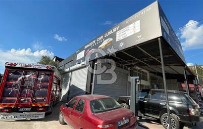 MUĞLA MENTEŞE SANAYİ SİTESİ’NDE DEVREN KİRALIK KÖŞE DÜKKÂN | 101 m² + 25 m² ASMA KAT