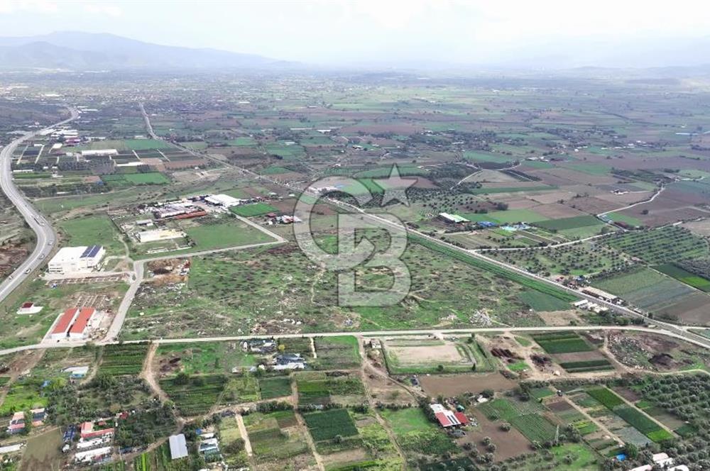 İzmir Bayındır Canlı' da Satılık Sanayi İmarlı Arsa CB PH