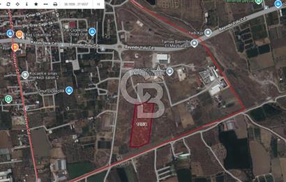 İzmir Bayındır Canlı' da Satılık Sanayi İmarlı Arsa CB PH