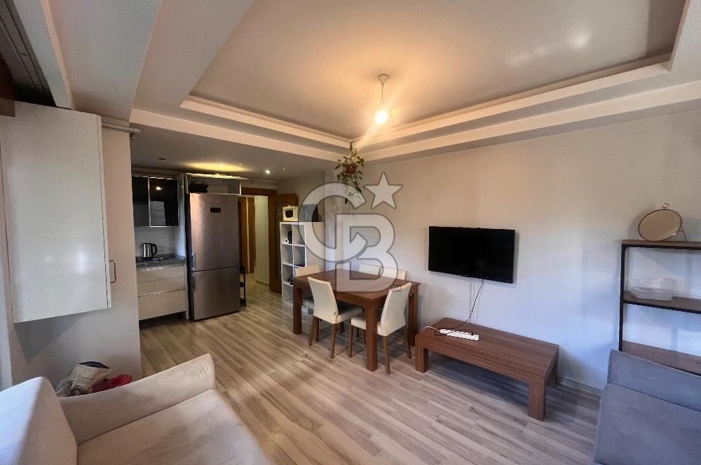 Güvenlikli sitede eşyalı kiralık 1+1