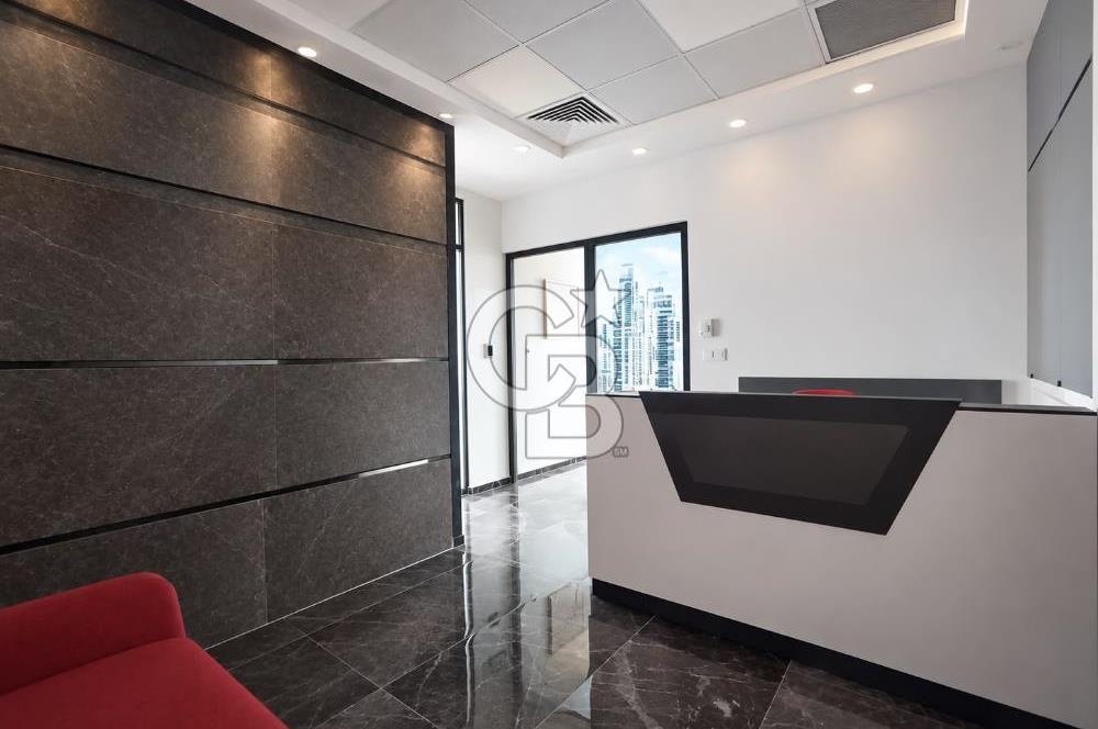 FOLKART TOWERS B KULEDE PRESTİJLİ, KİRALIK FULL EŞYALI OFİS