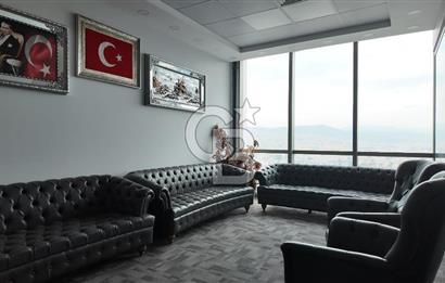 FOLKART TOWERS B KULEDE PRESTİJLİ, KİRALIK FULL EŞYALI OFİS