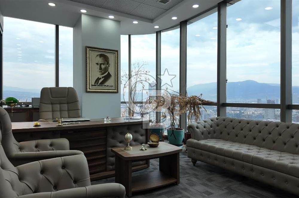 FOLKART TOWERS B KULEDE PRESTİJLİ, KİRALIK FULL EŞYALI OFİS