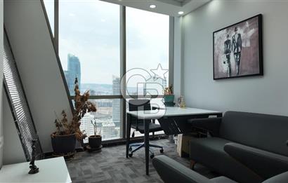 FOLKART TOWERS B KULEDE PRESTİJLİ, KİRALIK FULL EŞYALI OFİS