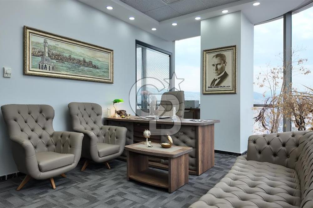 FOLKART TOWERS B KULEDE PRESTİJLİ, KİRALIK FULL EŞYALI OFİS