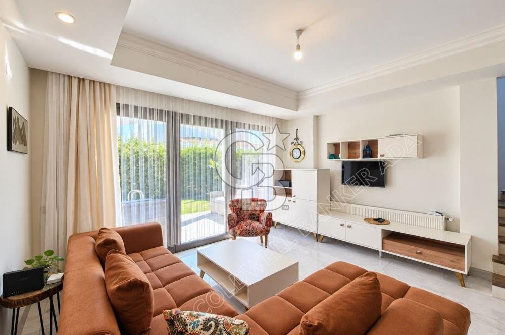 Storia Akdeniz Evleri Sitesinde Eşyalı 3+1 özel havuzlu villa