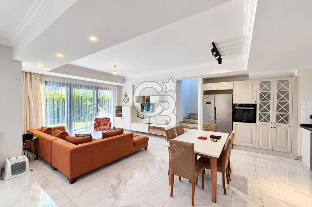 Storia Akdeniz Evleri Sitesinde Eşyalı 3+1 özel havuzlu villa
