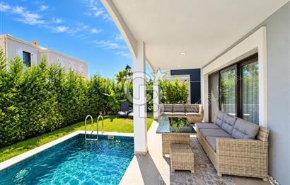 Storia Akdeniz Evleri Sitesinde Eşyalı 3+1 özel havuzlu villa