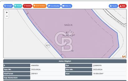 DODURGA ALACAATLI YOLU ÜZERİNDE SATILIK HİSSELİ SAĞLIK ARSASI