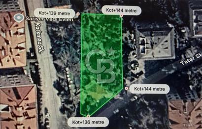 Sarıyer Zekeriyaköy mahallesi 1.634 m2 satılık taşınmaz