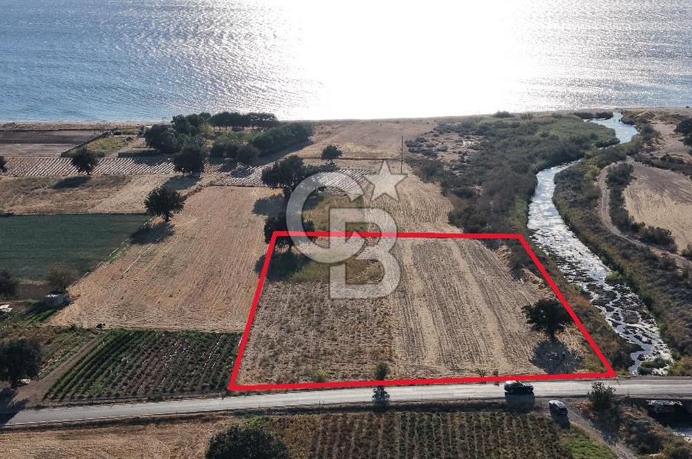 ÇANAKKALE EZİNE AKÇAKEÇİLİDE 7775 m² ASFALT YOLA CEPHE SATILIK ARAZİ
