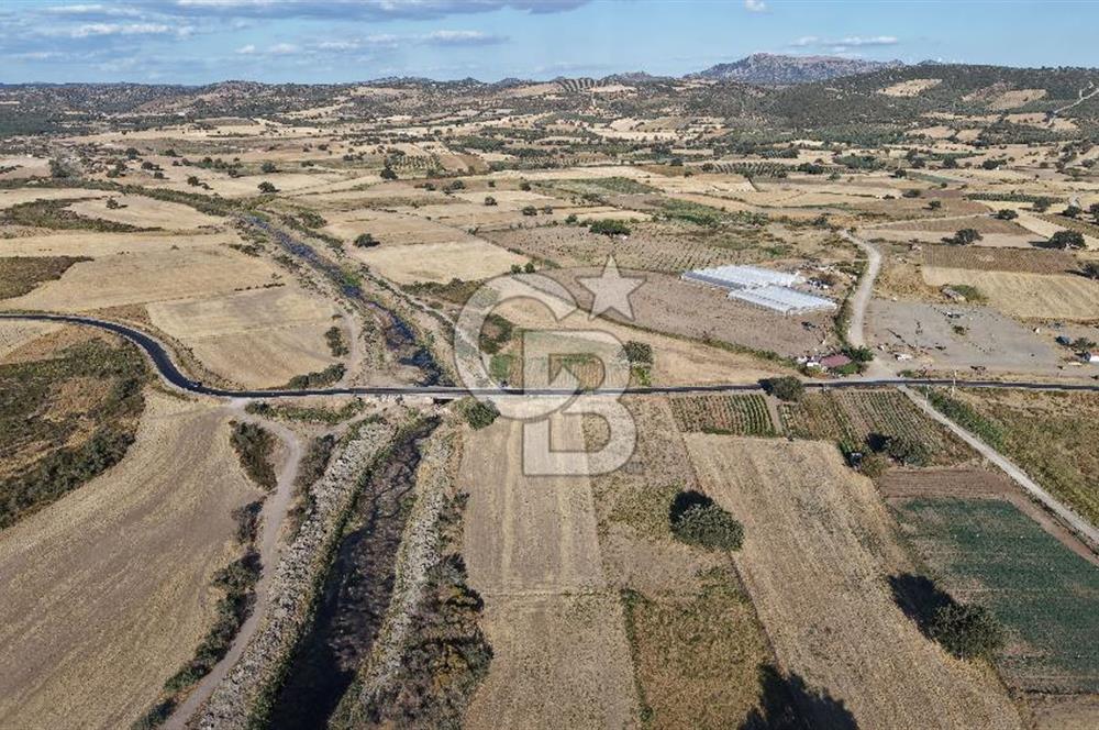 ÇANAKKALE EZİNE AKÇAKEÇİLİDE 7775 m² ASFALT YOLA CEPHE SATILIK ARAZİ