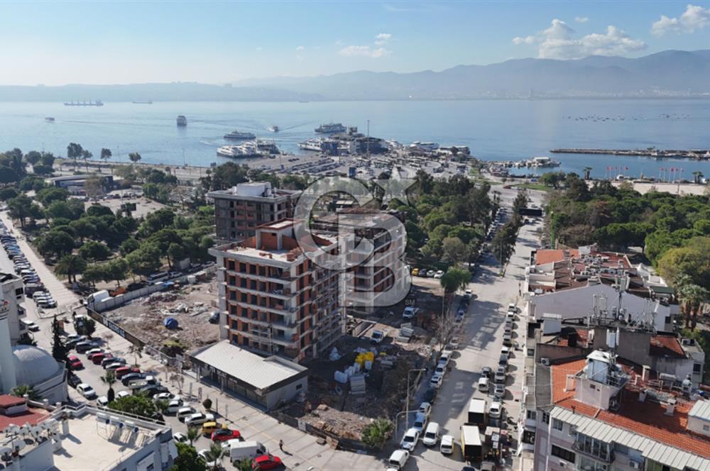 İZMİR KARŞIKAYA BOSTANLI İSKELE KARŞISINDA 1+1 SATILIK DAİRE CB-PH