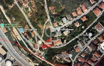 Emirgan Baltalimanı'nda Boğaziçi Manzaralı 640m² Satılık Arsa