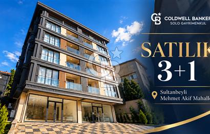 SULTANBEYLİ'NİN MERKEZİNDE MODERN BUTİK PROJEDE SATILIK 3+1