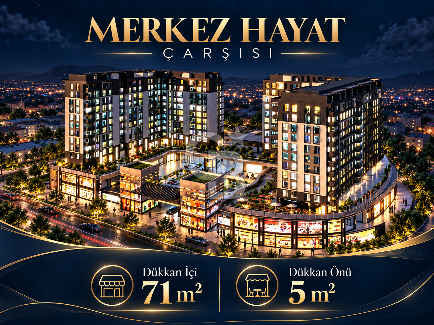 SULTANBEYLİ HAYAT ÇARŞIDA 76 M² VİTRİNLİ KİRALIK DÜKKÂN