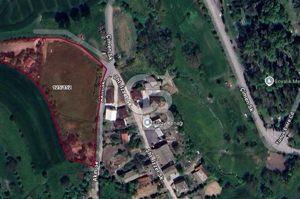 BOYALIK YENİ ŞEHİRDE 160M2 Z+4 ,TİCARİ İMAR DÜZENLEMESİNDE ARAZİ