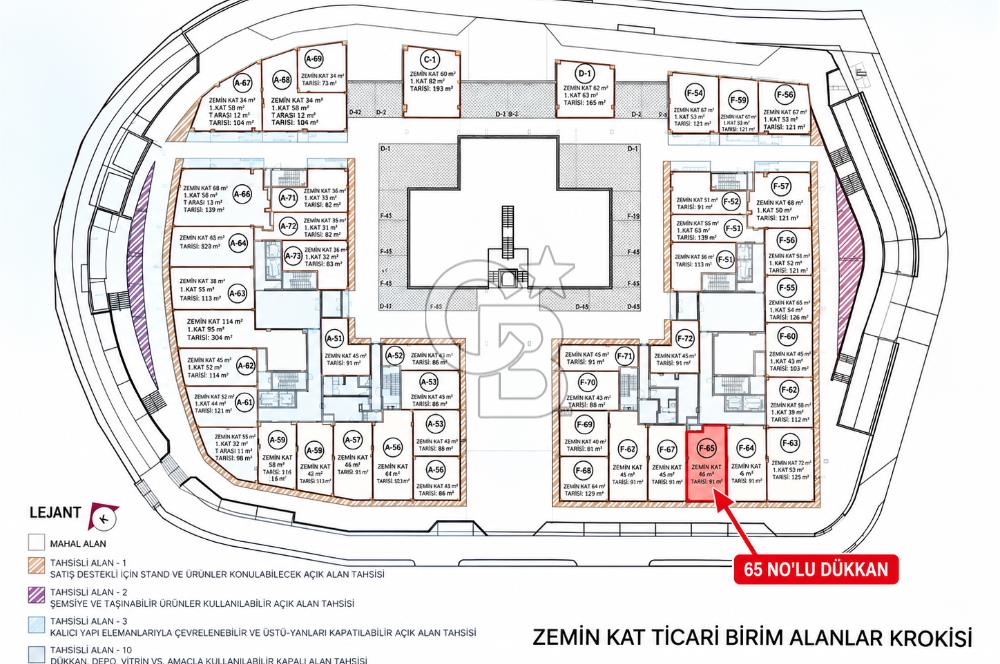 SULTANBEYLİ HAYAT ÇARŞIDA 76 M² VİTRİNLİ KİRALIK DÜKKÂN