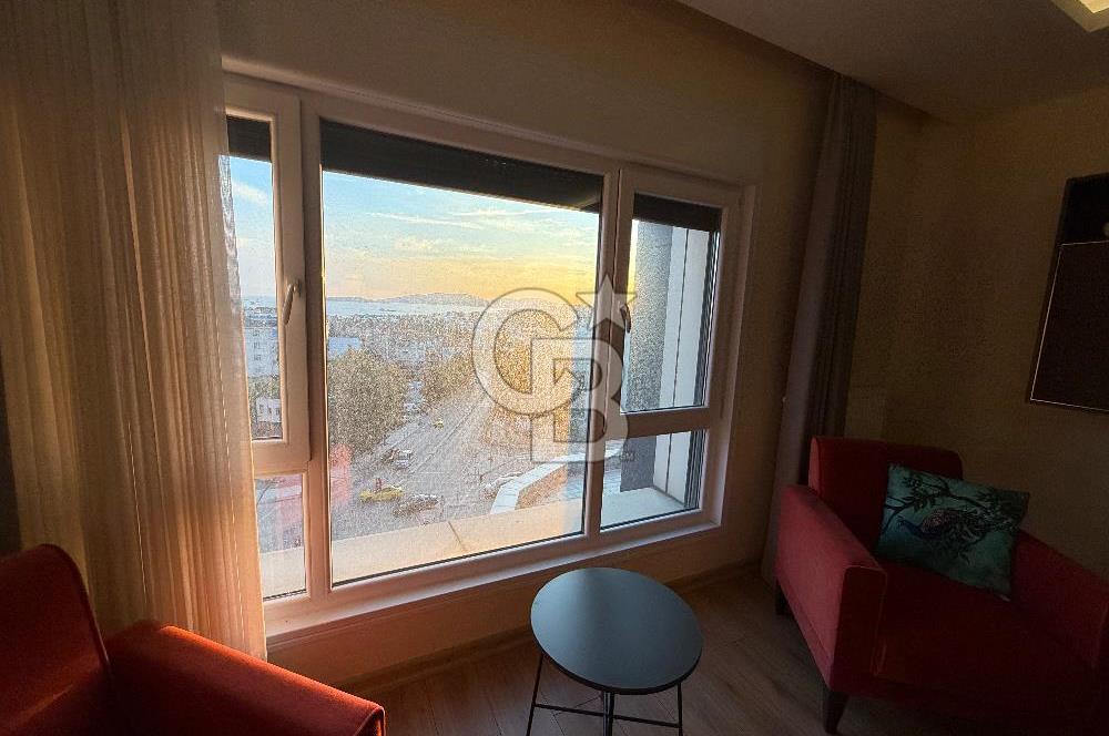 KARTAL PANORAMA'DA DENİZ VE ADALAR MANZARALI KİRALIK 3+1