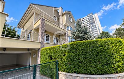 Bağlıca da bahçeli eşyalı lüks 5+1 villa