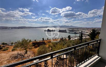 KARŞIYAKA NALDÖKEN‘DE LEBIDERYA DENIZ MANZARALI DAİRE