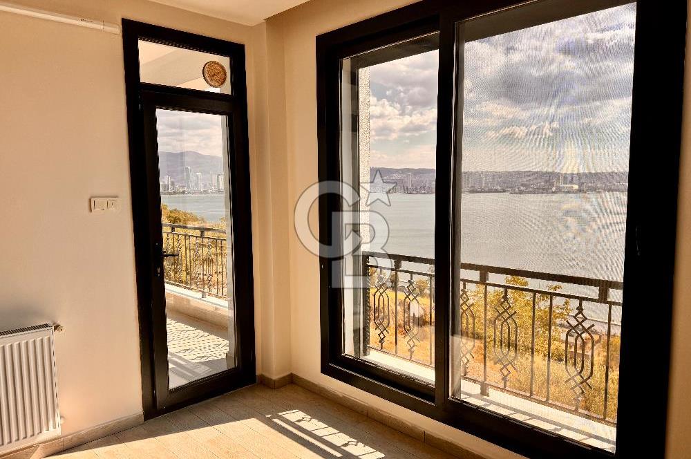 KARŞIYAKA NALDÖKEN‘DE LEBIDERYA DENIZ MANZARALI DAİRE