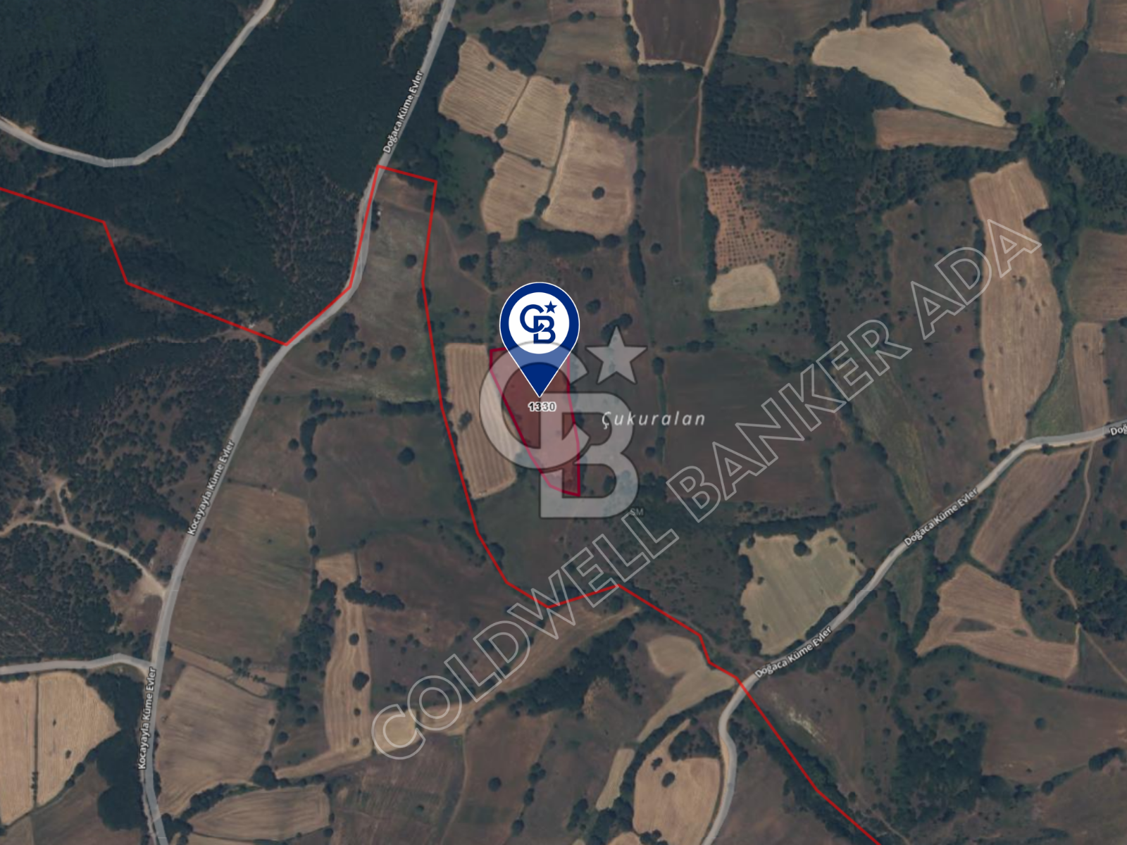 Çanakkale Çan Doğaca’da Elektrik ve Su Kapısında 7.600 m² Satılık Tarla