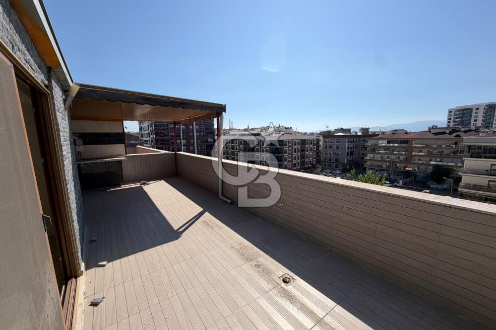 Karşıyaka Şemikler'de Geniş Teraslı, Dubleks 4+1 Kiralık Daire