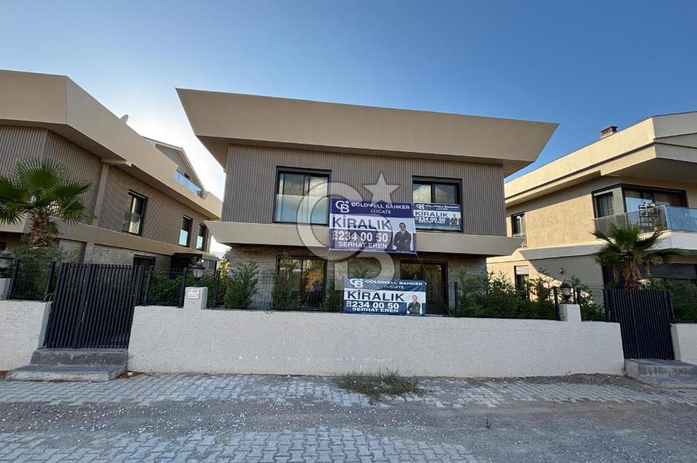 Güzelbahçe Yelki'de Merkezi Konumda Güneş Enerji Sistemli Kiralık 4+1 Villa