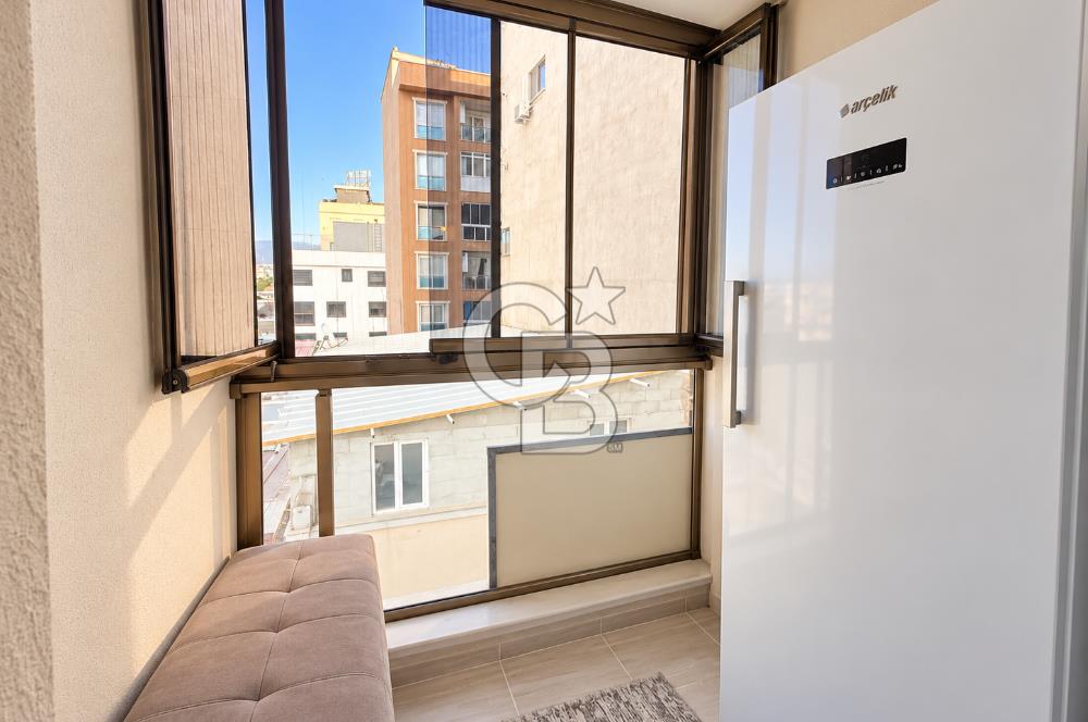 ÇAMLIPINAR'DA 110 M² NET | 2 BANYOLU, ÇİFT BALKONLU 2+1