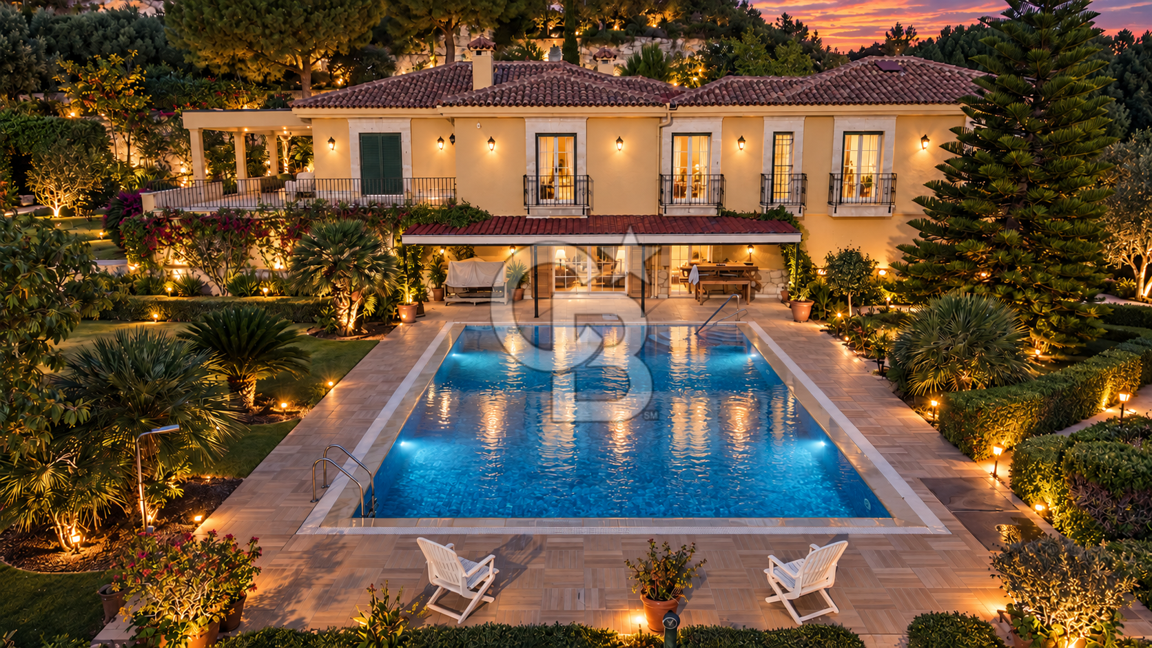 ÇEŞME FAHRETTİN PAŞA'DA 3.771 M² ARAZİDE, ÖZEL PEYZAJLI 6+1 VİLLA