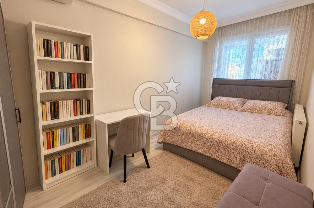 ÇAMLIPINAR'DA 110 M² NET | 2 BANYOLU, ÇİFT BALKONLU 2+1