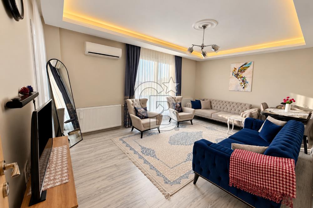 ÇAMLIPINAR'DA 110 M² NET | 2 BANYOLU, ÇİFT BALKONLU 2+1