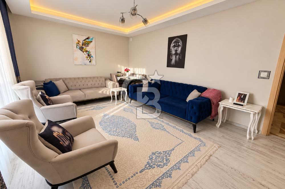 ÇAMLIPINAR'DA 110 M² NET | 2 BANYOLU, ÇİFT BALKONLU 2+1