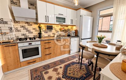 ÇAMLIPINAR'DA 110 M² NET | 2 BANYOLU, ÇİFT BALKONLU 2+1