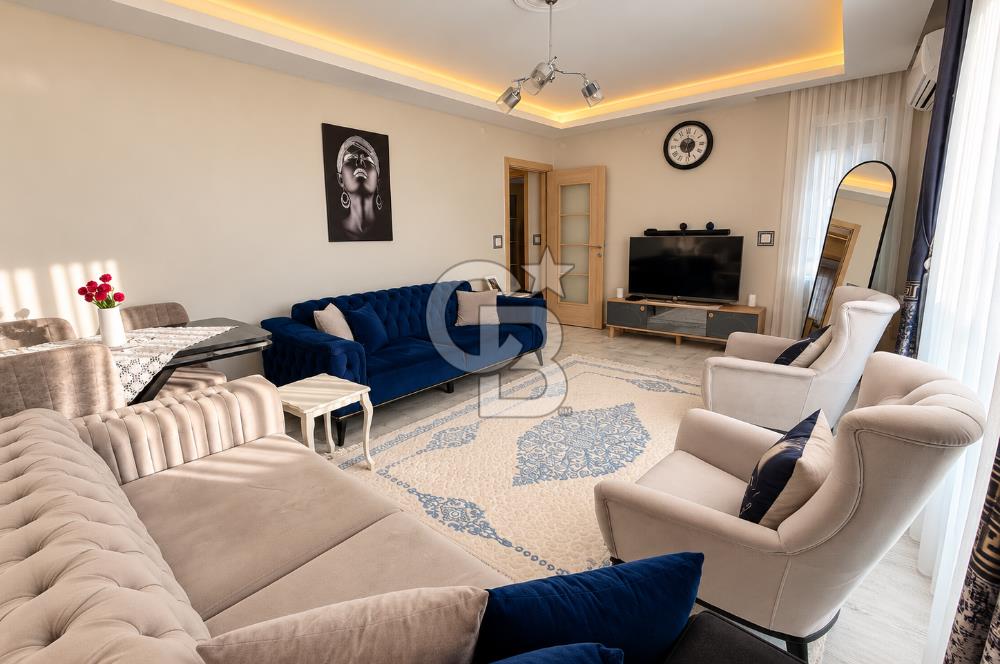 ÇAMLIPINAR'DA 110 M² NET | 2 BANYOLU, ÇİFT BALKONLU 2+1