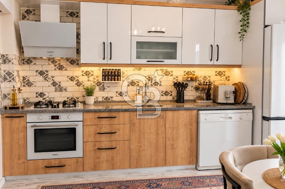 ÇAMLIPINAR'DA 110 M² NET | 2 BANYOLU, ÇİFT BALKONLU 2+1