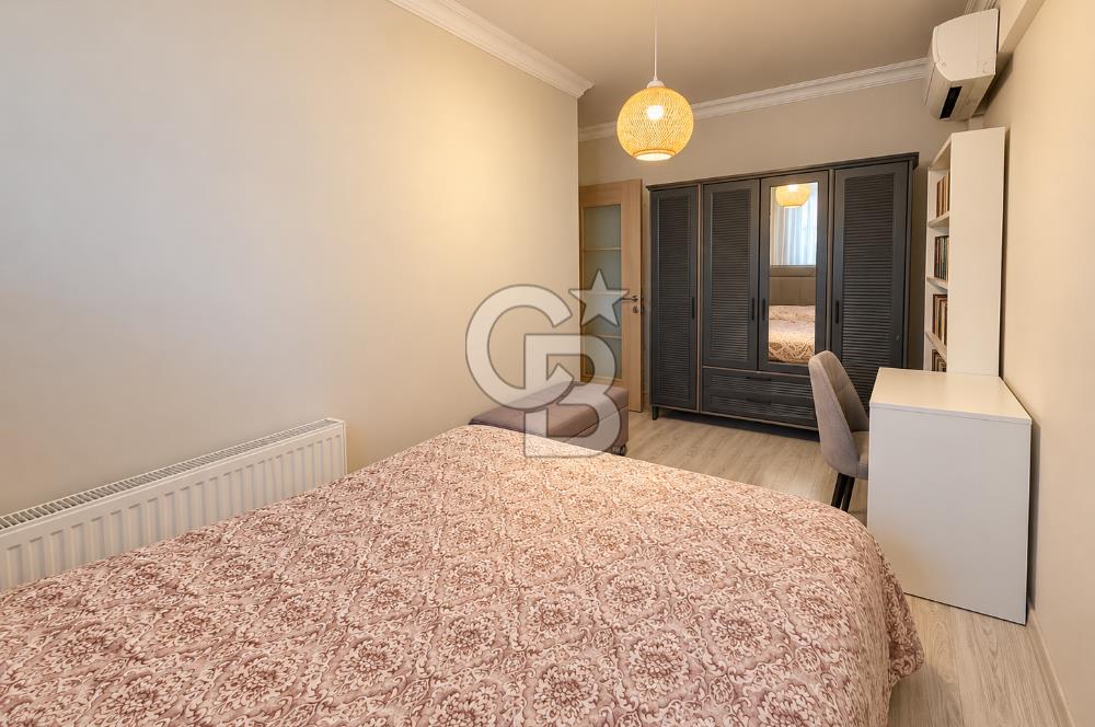ÇAMLIPINAR'DA 110 M² NET | 2 BANYOLU, ÇİFT BALKONLU 2+1